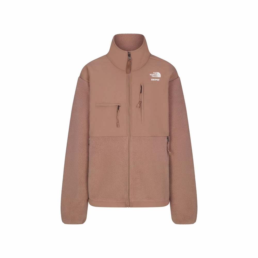 Skims x North Face 1995 Denali Fleece Jacket Sienna